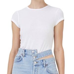 Agolde Ren Ribbed T-Shirt